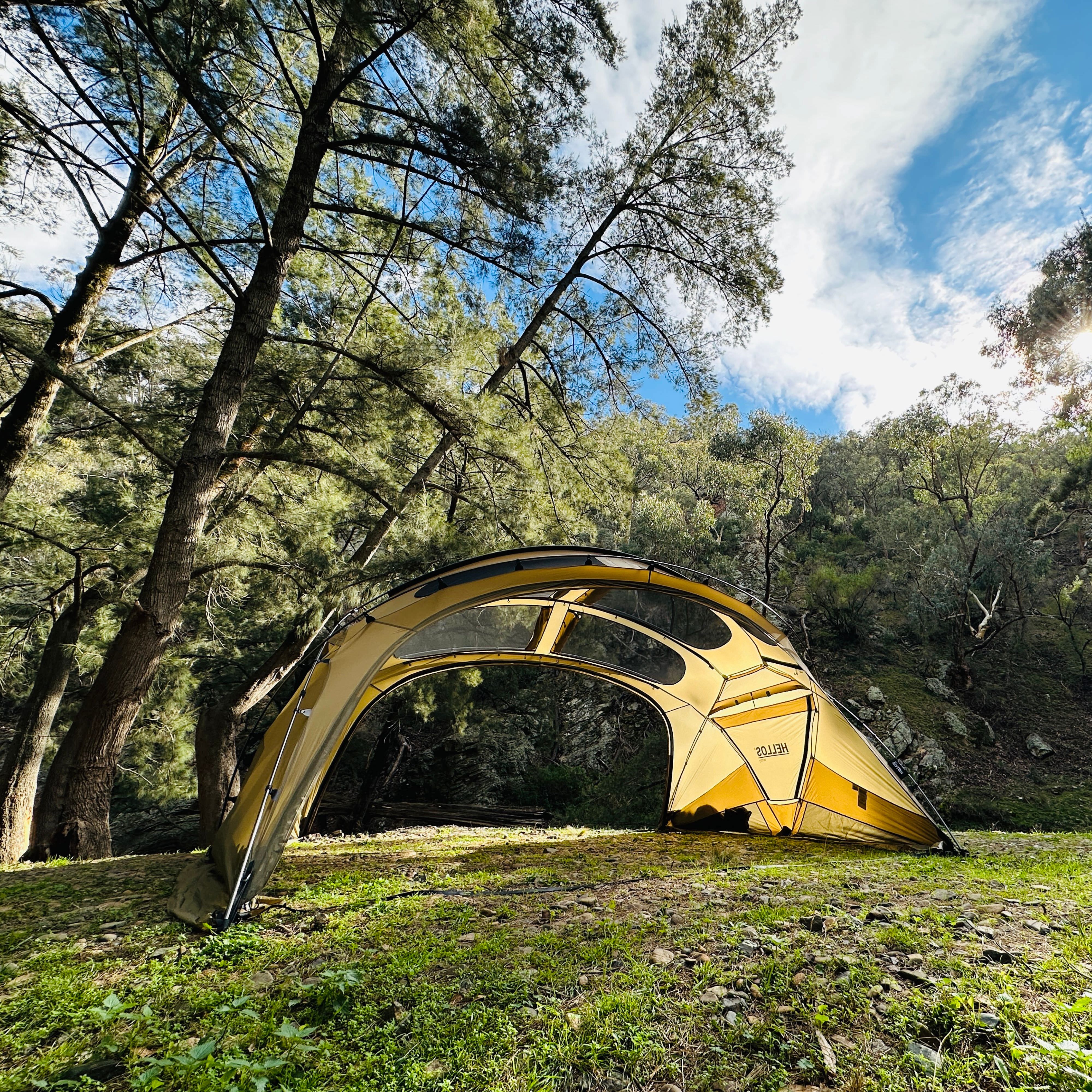 HELLOS SLUG SHELTER テント khaki HELLOS | Slug Shelter – Haven Camp